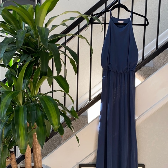 Blue Maxi Dress - Picture 1 of 3